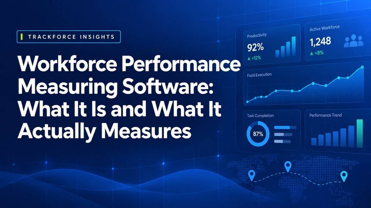 Workforce Performance Measuring Software: What It Is and What It Actually Measures