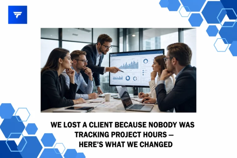 We Lost a Client Because Nobody Was Tracking Project Hours — Here’s What We Changed